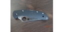 Custome scales 3D Line , for Spyderco Delica 4 knife